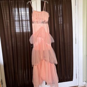 Pink Tulle Gown by Lucy in the Sky.